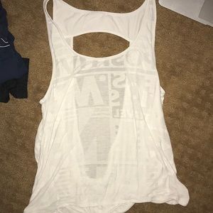 Lululemon white tank top
